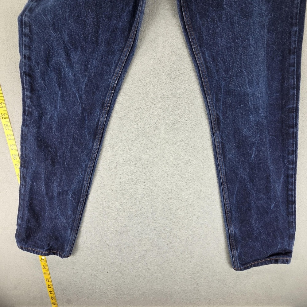 Stone Island Jeans Mens Blue Dark Wash Slim Skinny Type SK Logo Patch Fits 32x29 - Picture 8 of 16